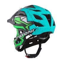 Cratoni Cycling Helmet C-Maniac PRO (Full Protection) black/blue/lime